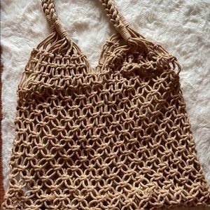 Woven Tote Bag- NWT